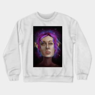 The Galaxy is Your Oyster Crewneck Sweatshirt